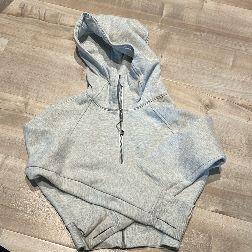 Lululemon cropped scuba jacket